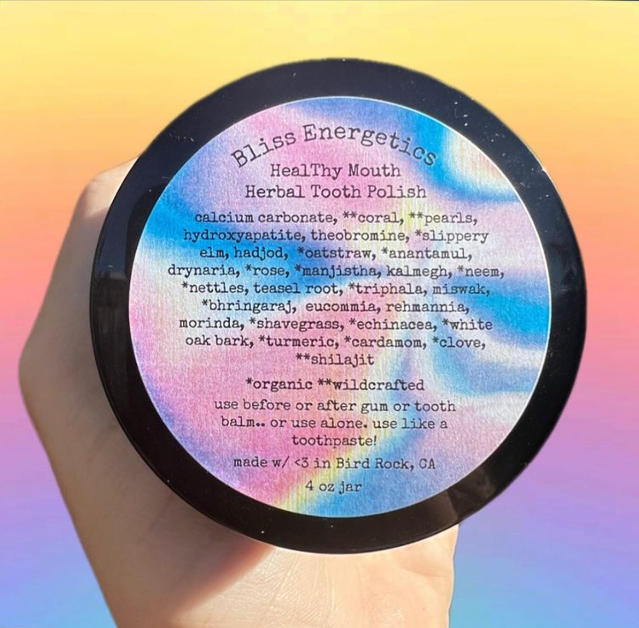 HealThy Mouth Herbal Tooth Polish Bliss Energetics