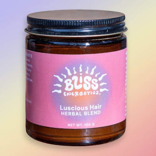 Luscious Hair Herbal Blend For Greying, Thickness, and Hair-Loss